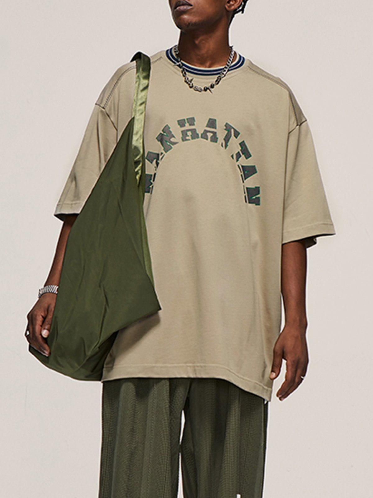 Tntwear® - Alphabet Print Tee - tntwear1