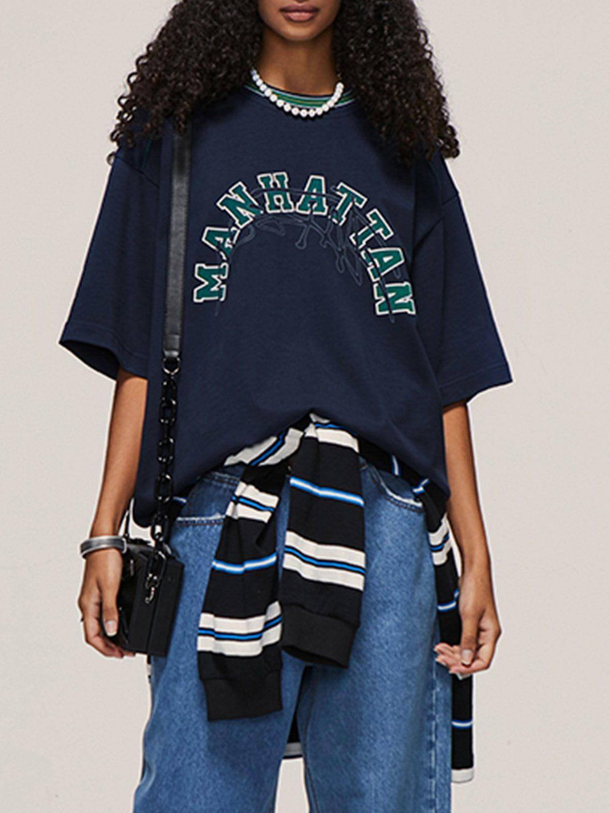 Tntwear® - Alphabet Print Tee - tntwear1