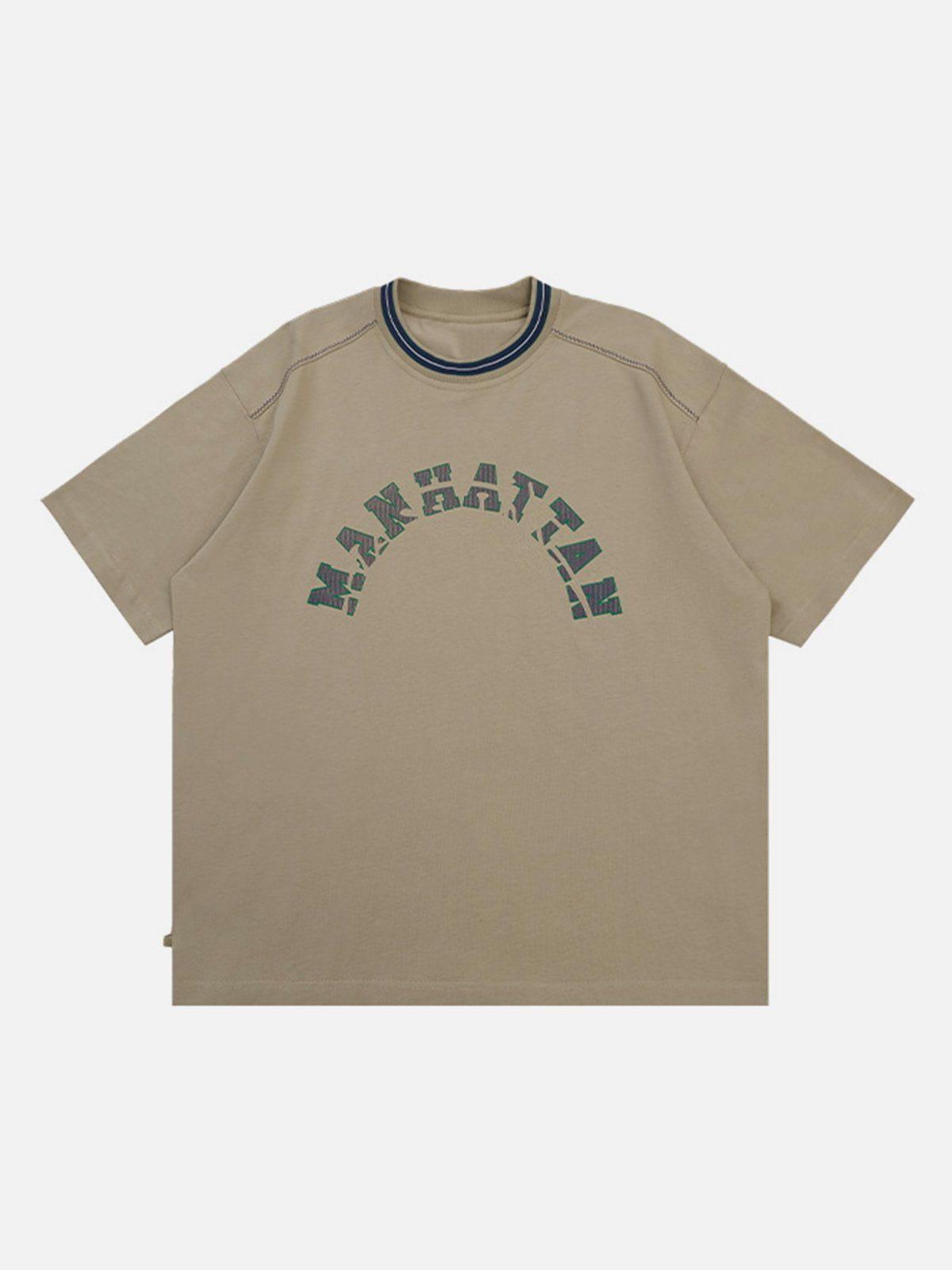 Tntwear® - Alphabet Print Tee - tntwear1