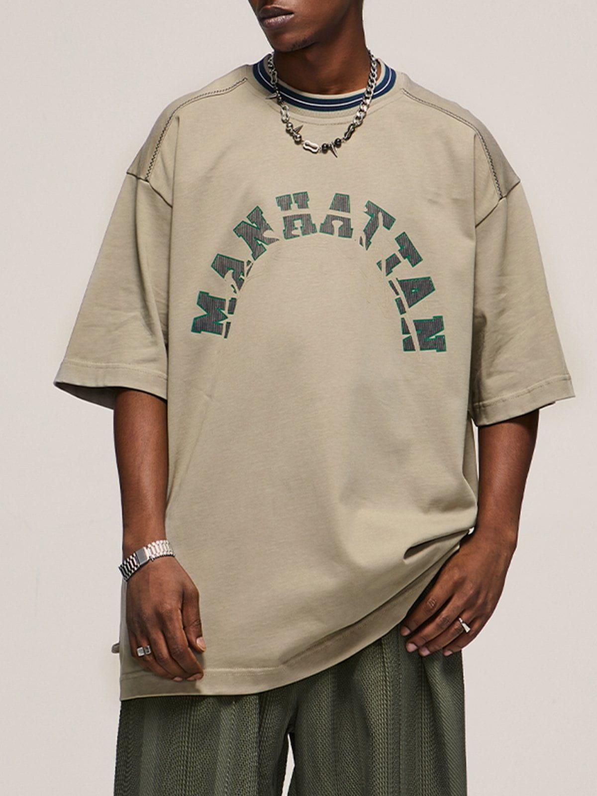 Tntwear® - Alphabet Print Tee - tntwear1