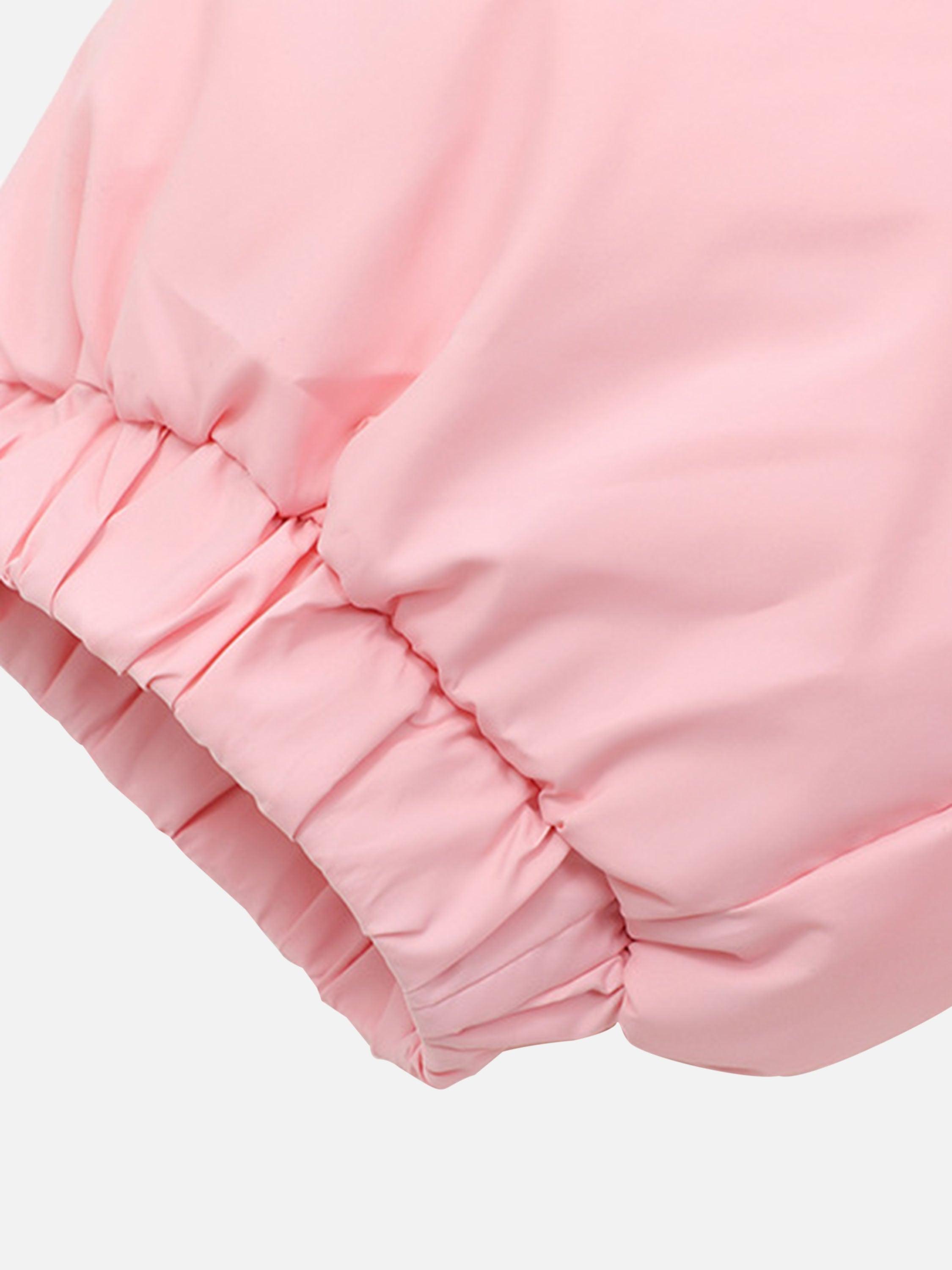 Tntwear® - American High Street Stars Thickened With Cotton Stand-up Collar Cotton Jacket - 1560 - tntwear1