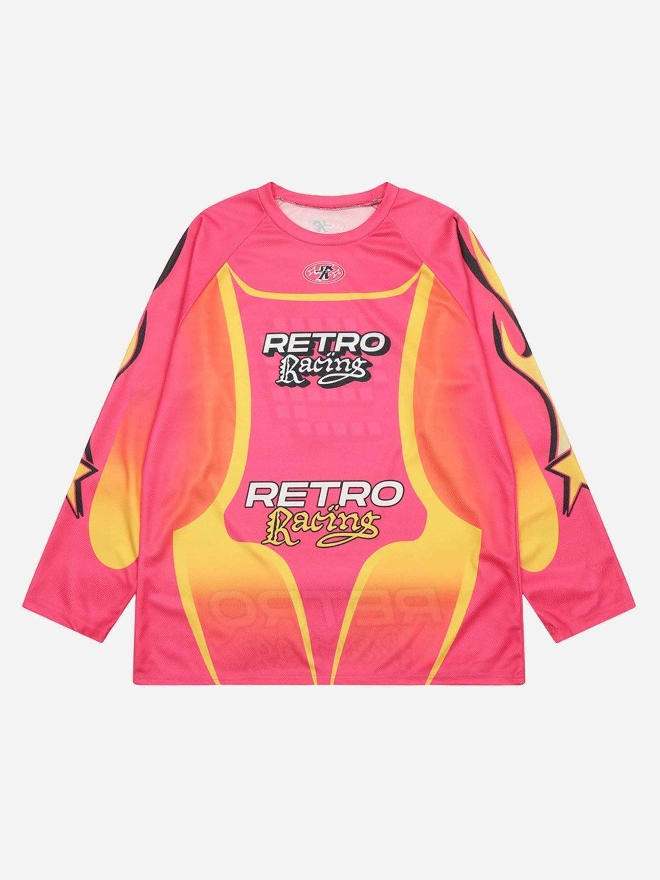 Tntwear® - American Racingwear Long Sleeve T-Shirt - 1889 - tntwear1