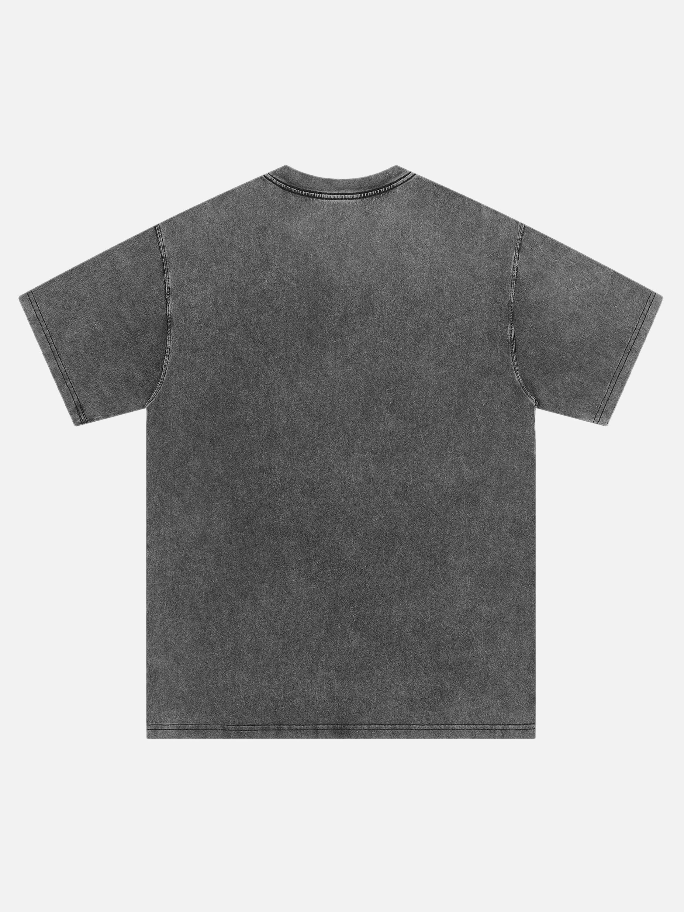 Tntwear® - American Retro Hip-hop Head Print T-shirt - 1900 - tntwear1