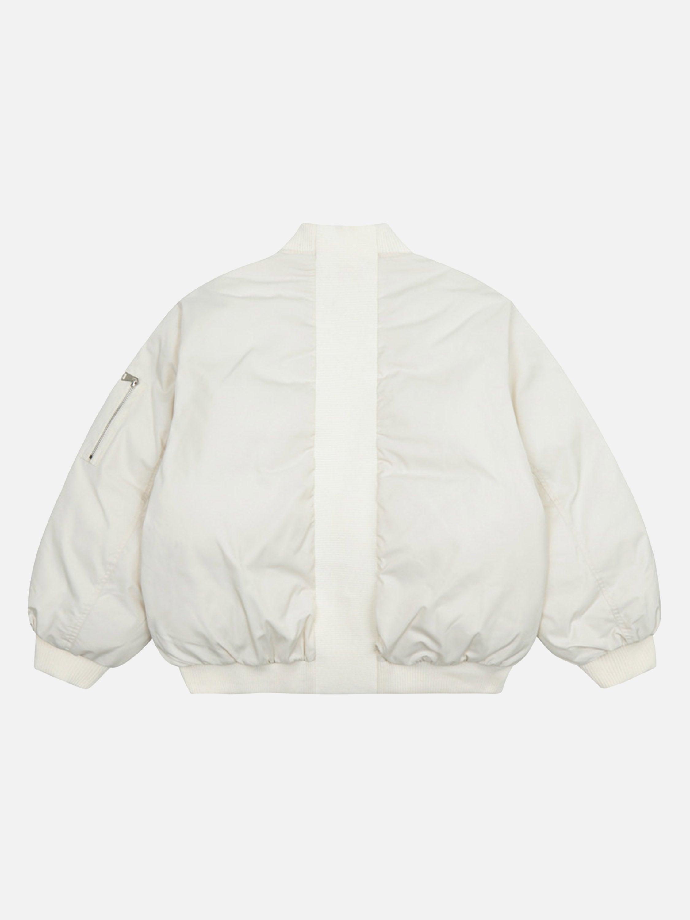 Tntwear® - American Style Trend Simple Loose Warm Flight Cotton Jacket - 1482 - tntwear1