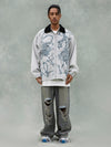 Tntwear® - American Trendy Brand Thorn Rose Retro Baseball Jacket - tntwear1