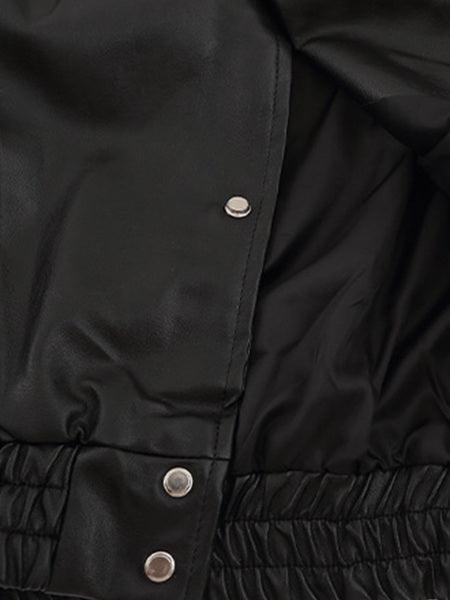 Tntwear® - American Vintage Colorblock Leather Jacket - 1728 - tntwear1