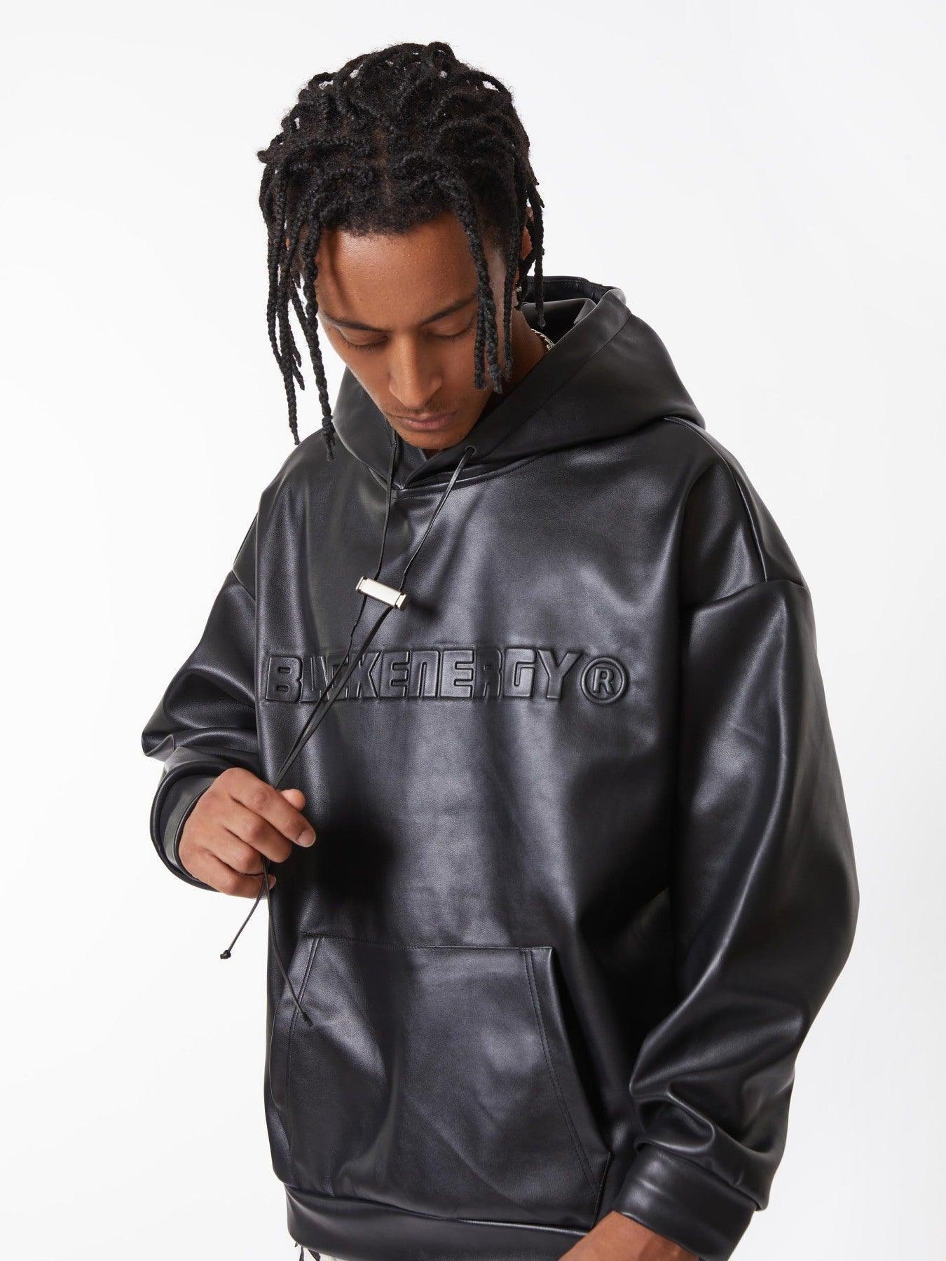 Tntwear® - American Vintage Leather Sweatshirt - tntwear1