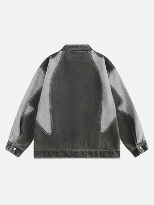 Tntwear® - Biker Style Denim Jacket - 1935 - tntwear1