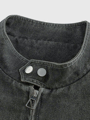 Tntwear® - Biker Style Denim Jacket - 1935 - tntwear1