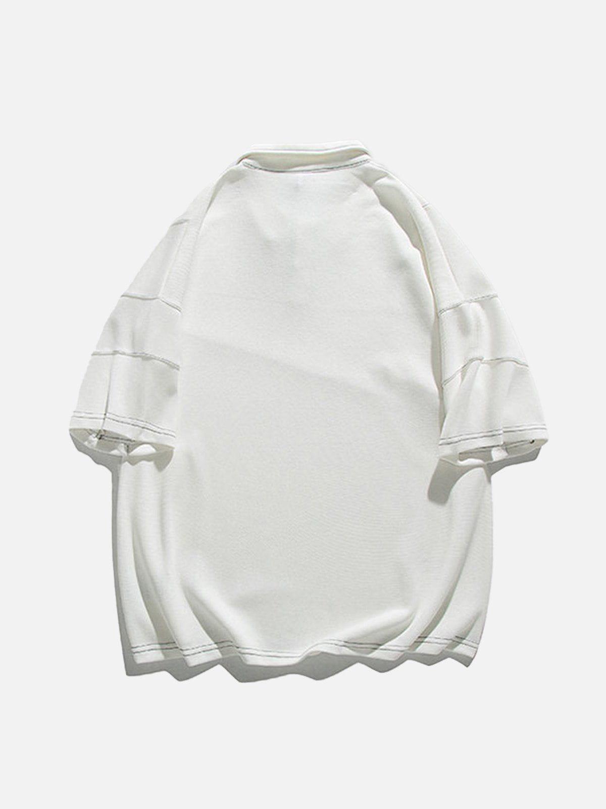 Tntwear® - Bright Line Polo Tee - tntwear1
