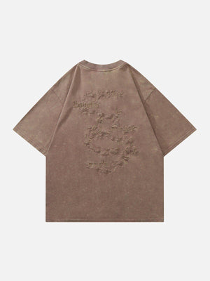 Tntwear® - Butterfly Embroidery Tee - tntwear1
