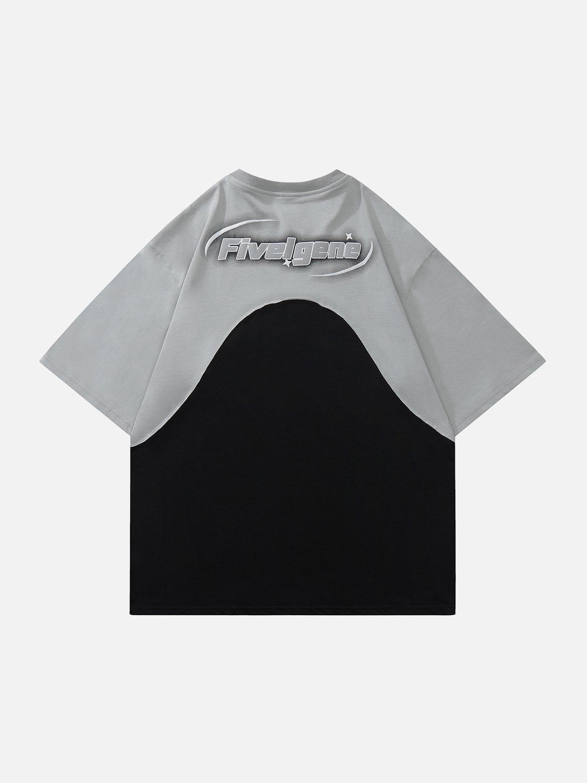 Tntwear® - Color Blocking Tee - tntwear1