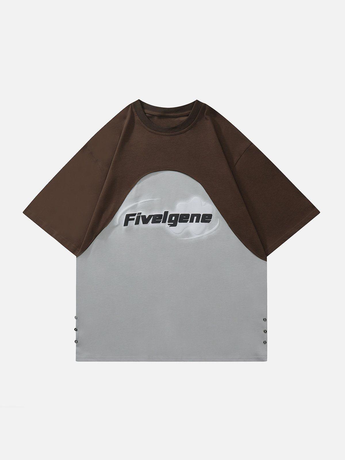 Tntwear® - Color Blocking Tee - tntwear1