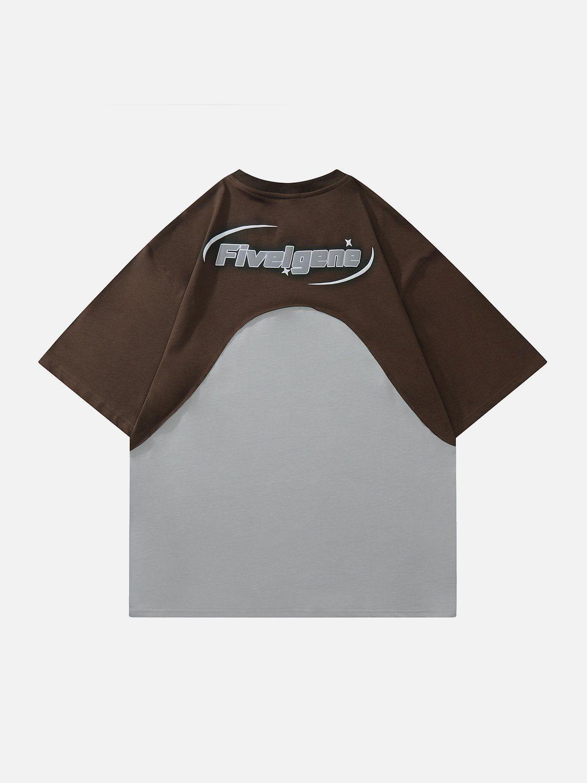 Tntwear® - Color Blocking Tee - tntwear1