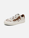 Tntwear® - Colorblock Abstract Fishbone Graphic Casual Shoes - tntwear1