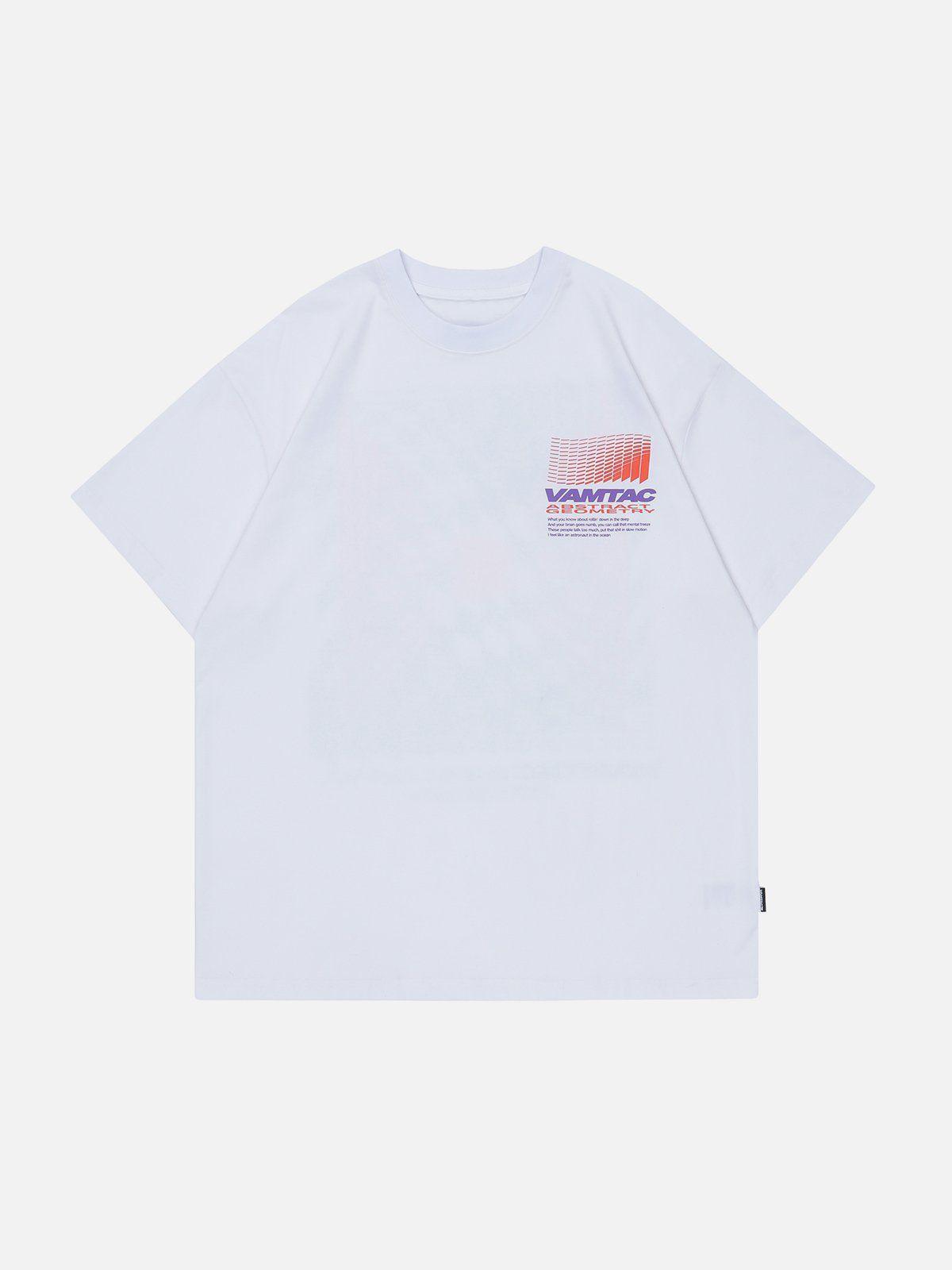 Tntwear® - Colored Checkerboard Graphic Tee - tntwear1