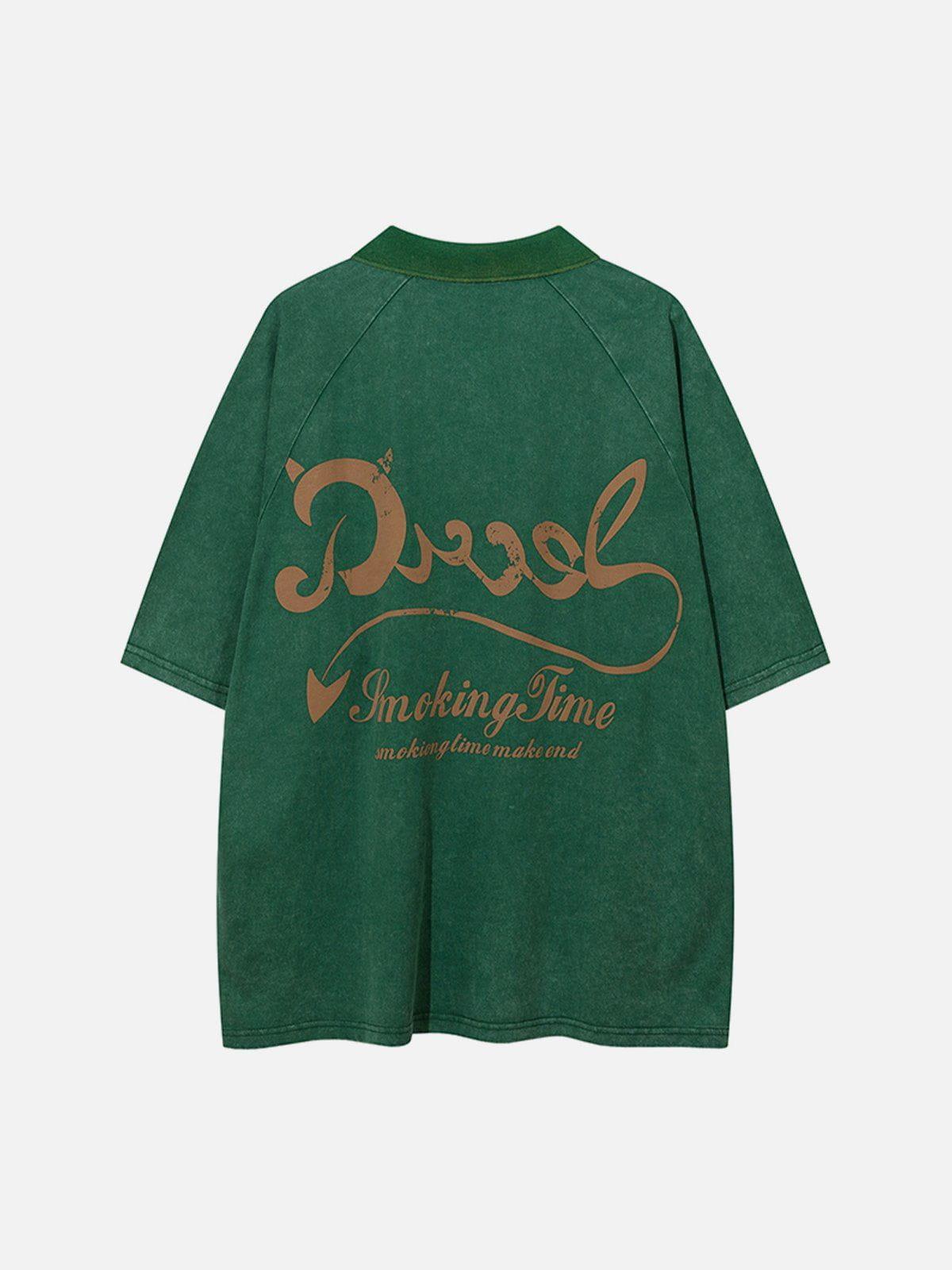 Tntwear® - Cupid Print Heart Elements Tee - tntwear1