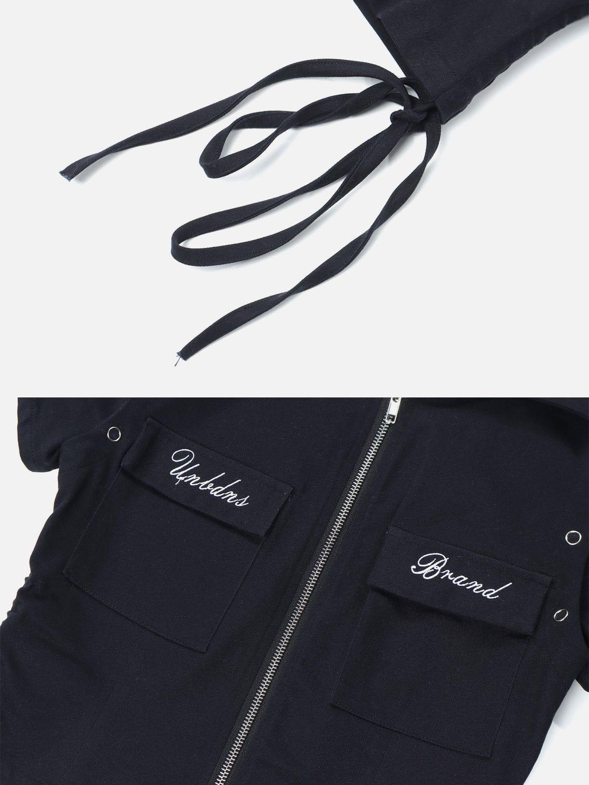 Tntwear® - Detachable Drawstring Tee - tntwear1