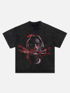 Tntwear® - European And American Hip-hop Spoof Fun Characters Short-sleeved T-shirt -1443 - tntwear1