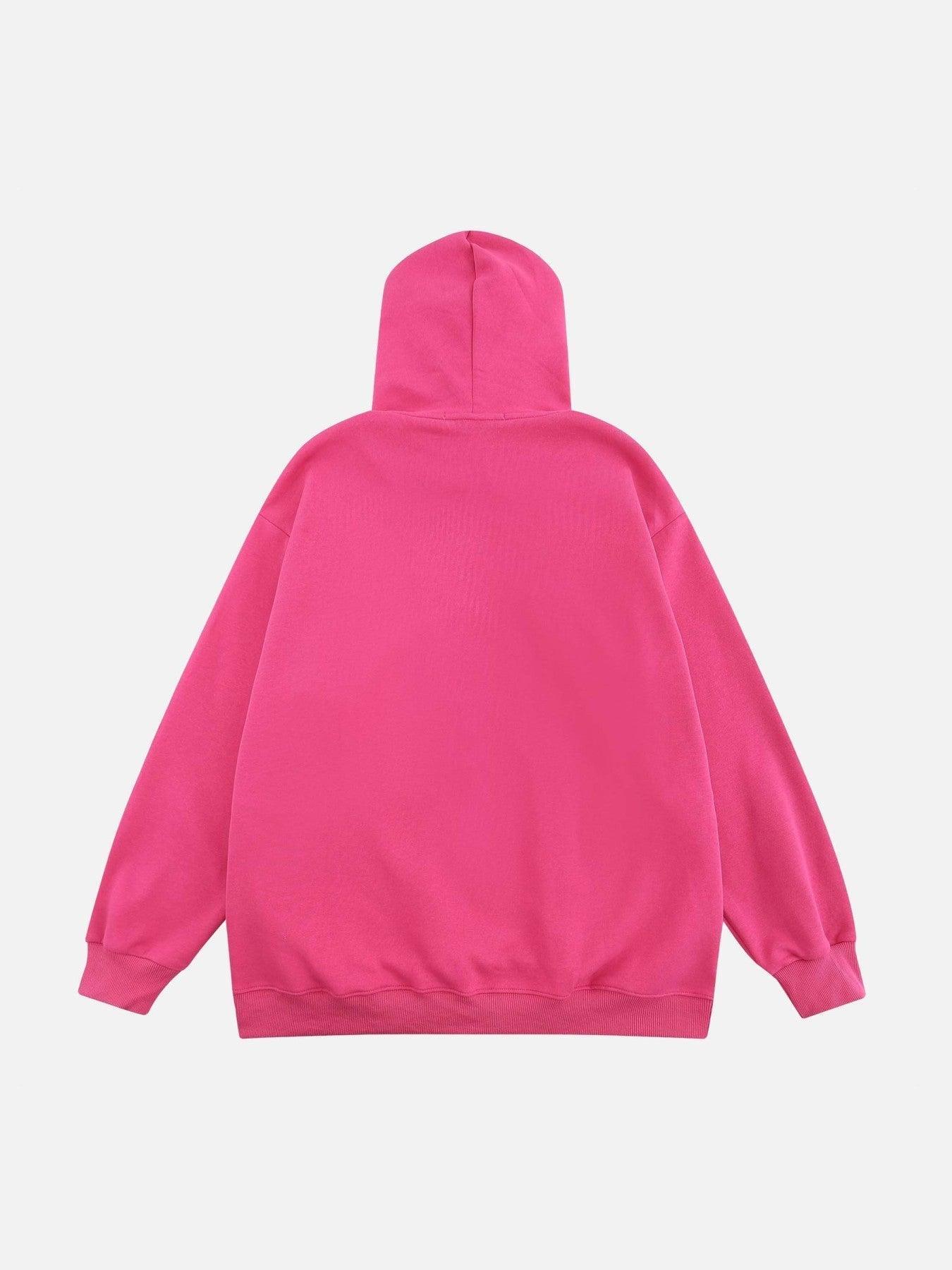 Tntwear® - Fun Cartoon Character Print Hoodie - tntwear1