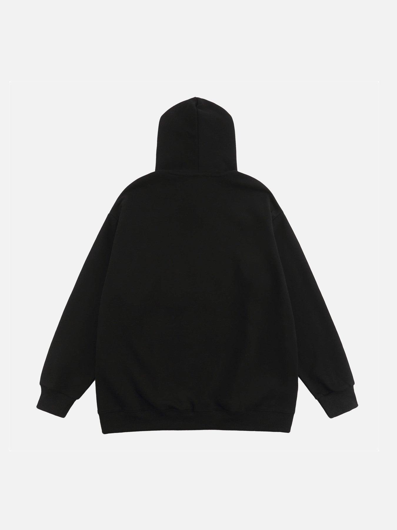 Tntwear® - Fun Cartoon Character Print Hoodie - tntwear1