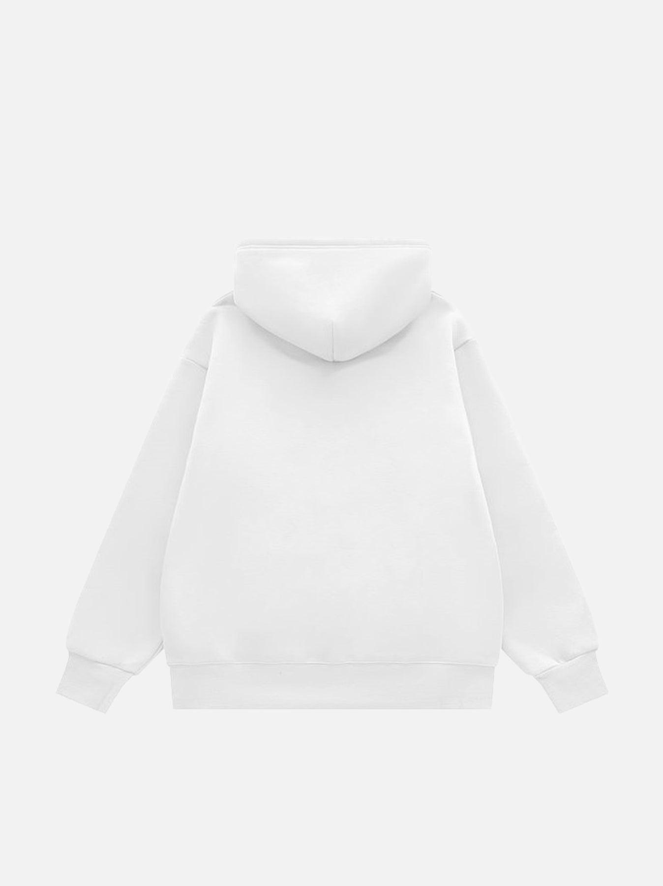 Tntwear® - Fun Girl Printed Fleece Hoodie - tntwear1