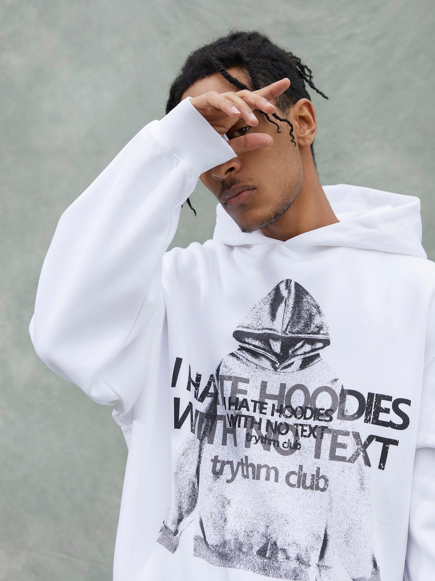 Tntwear® - Fun Lettering Double Print Hoodie - 1964 - tntwear1