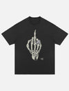 Tntwear® - Fxxk U Skeloton T-shirt - tntwear1