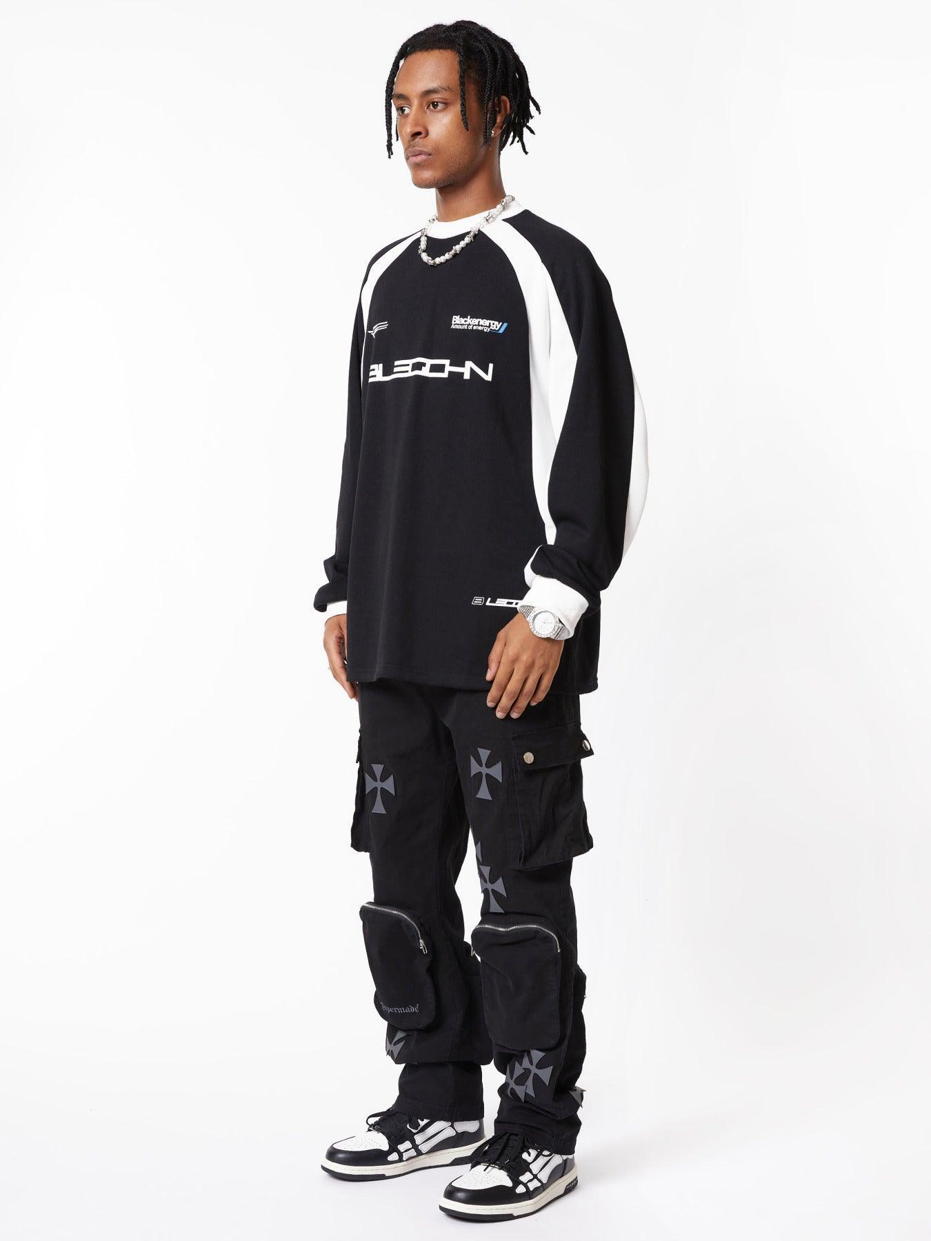Tntwear® - High Street Vintage Versatile Long Sleeve T - tntwear1
