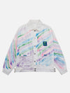 Tntwear® - Hip-hop Hand-painted Graffiti Denim Jacket - tntwear1