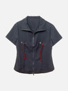 Tntwear® - Lanyard Zipper Tee - tntwear1