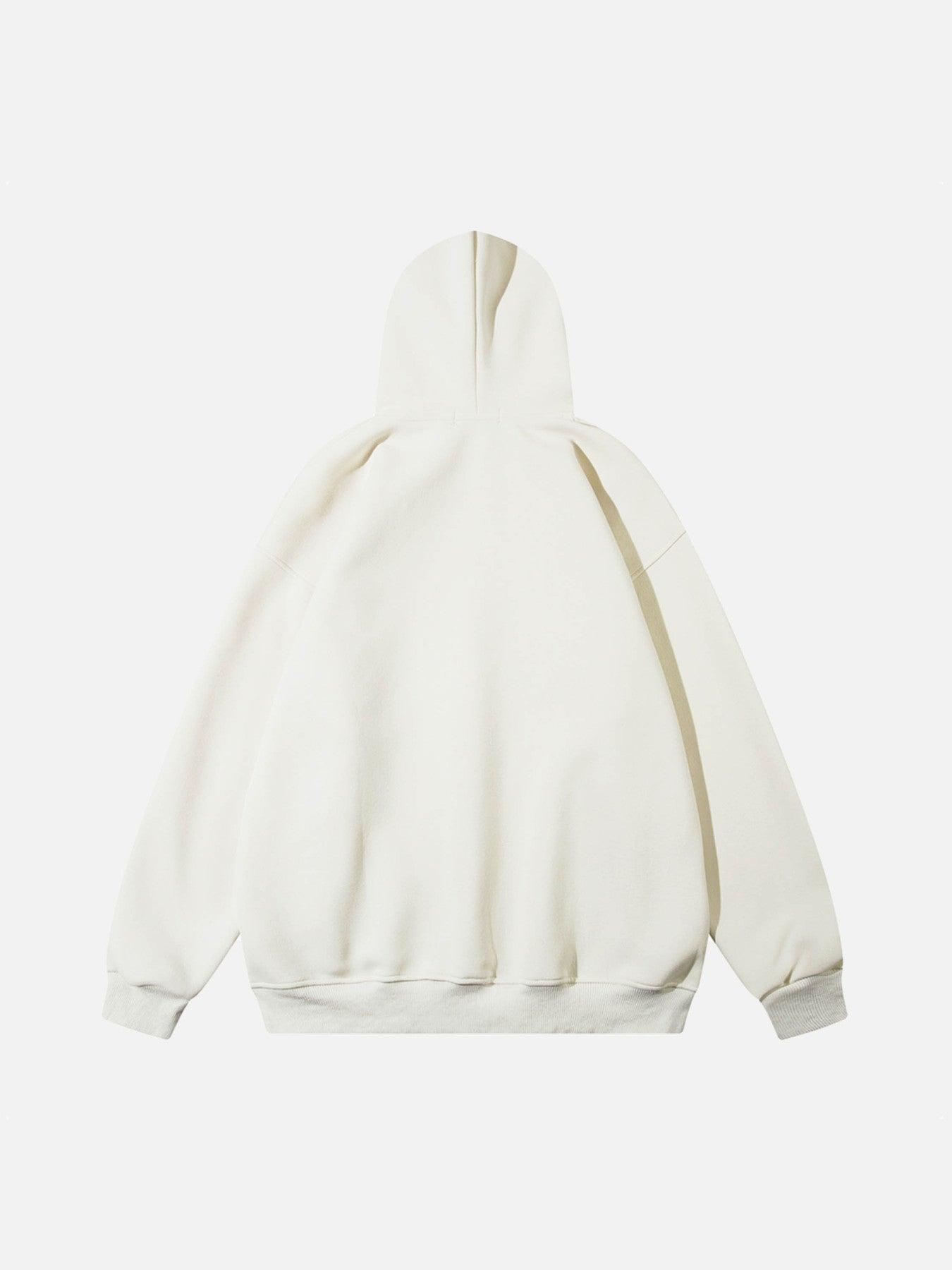 Tntwear® - Line Character Print Hoodie - tntwear1