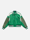 Tntwear® - Multicolor Patchwork PU Leather Jackets - tntwear1