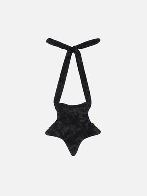 Tntwear® - Multicolor Stars Solid Color Plush Shoulder Bag - tntwear1
