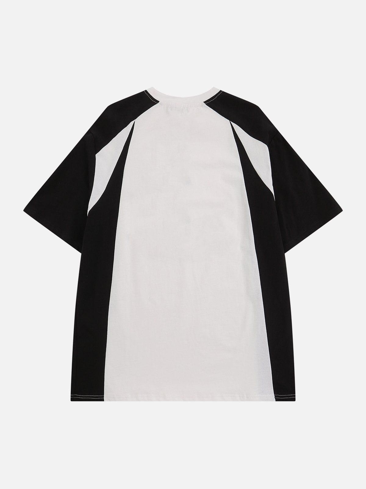 Tntwear® - Patchwork Clash Tee - tntwear1
