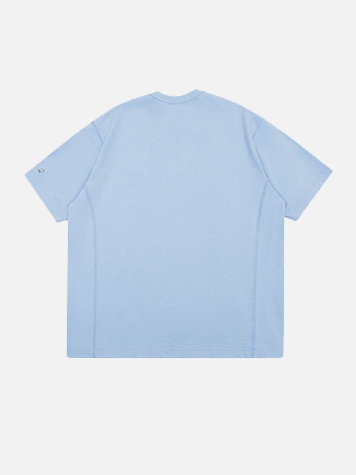 Tntwear® - Patchwork Solid Tee - tntwear1