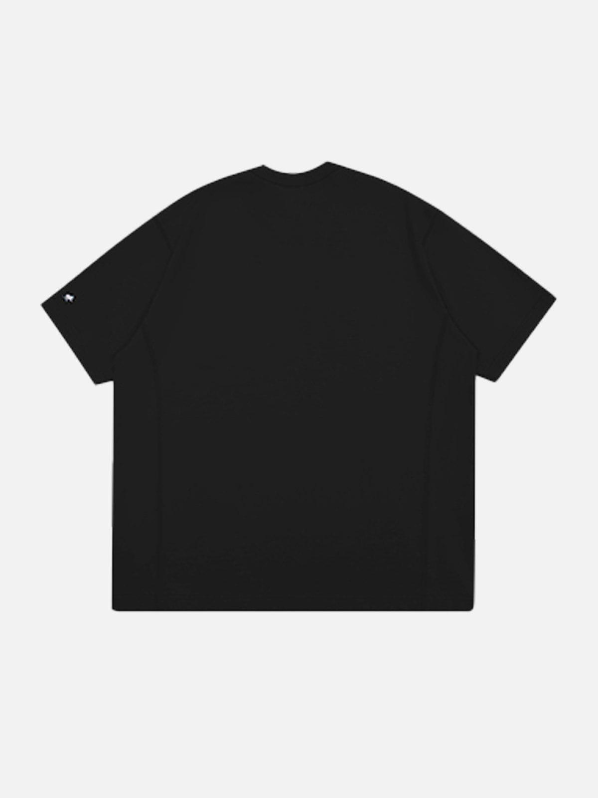 Tntwear® - Patchwork Solid Tee - tntwear1