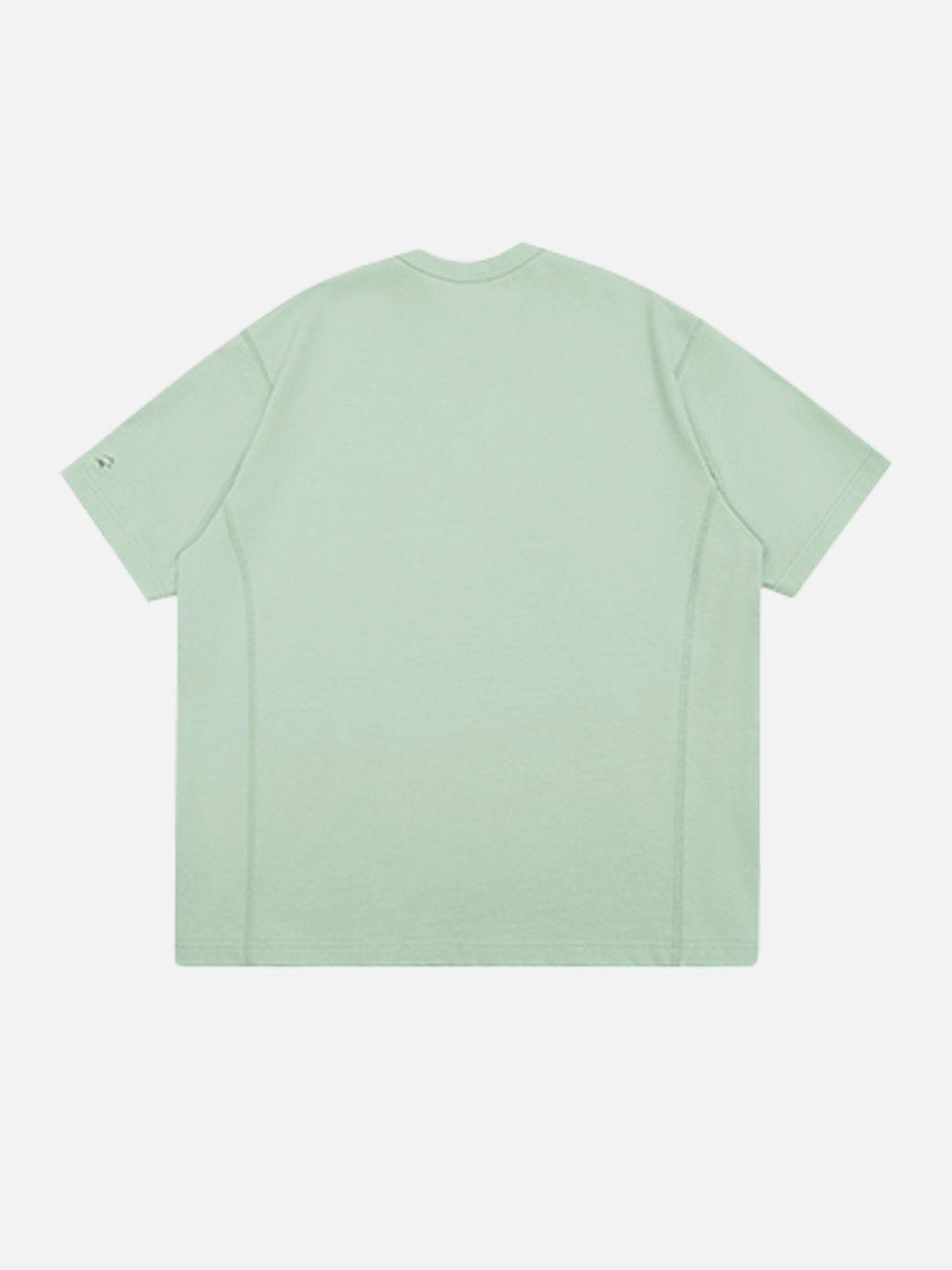 Tntwear® - Patchwork Solid Tee - tntwear1