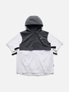 Tntwear® - Patchwork Vest Hooded Tee - tntwear1