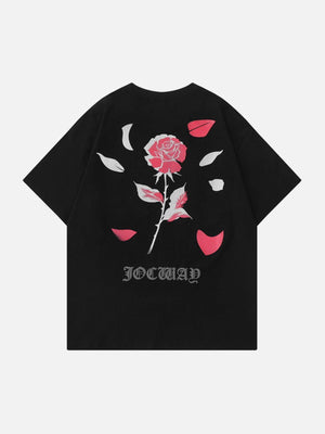 Tntwear® - Rose Temperature Change Print Tee - tntwear1