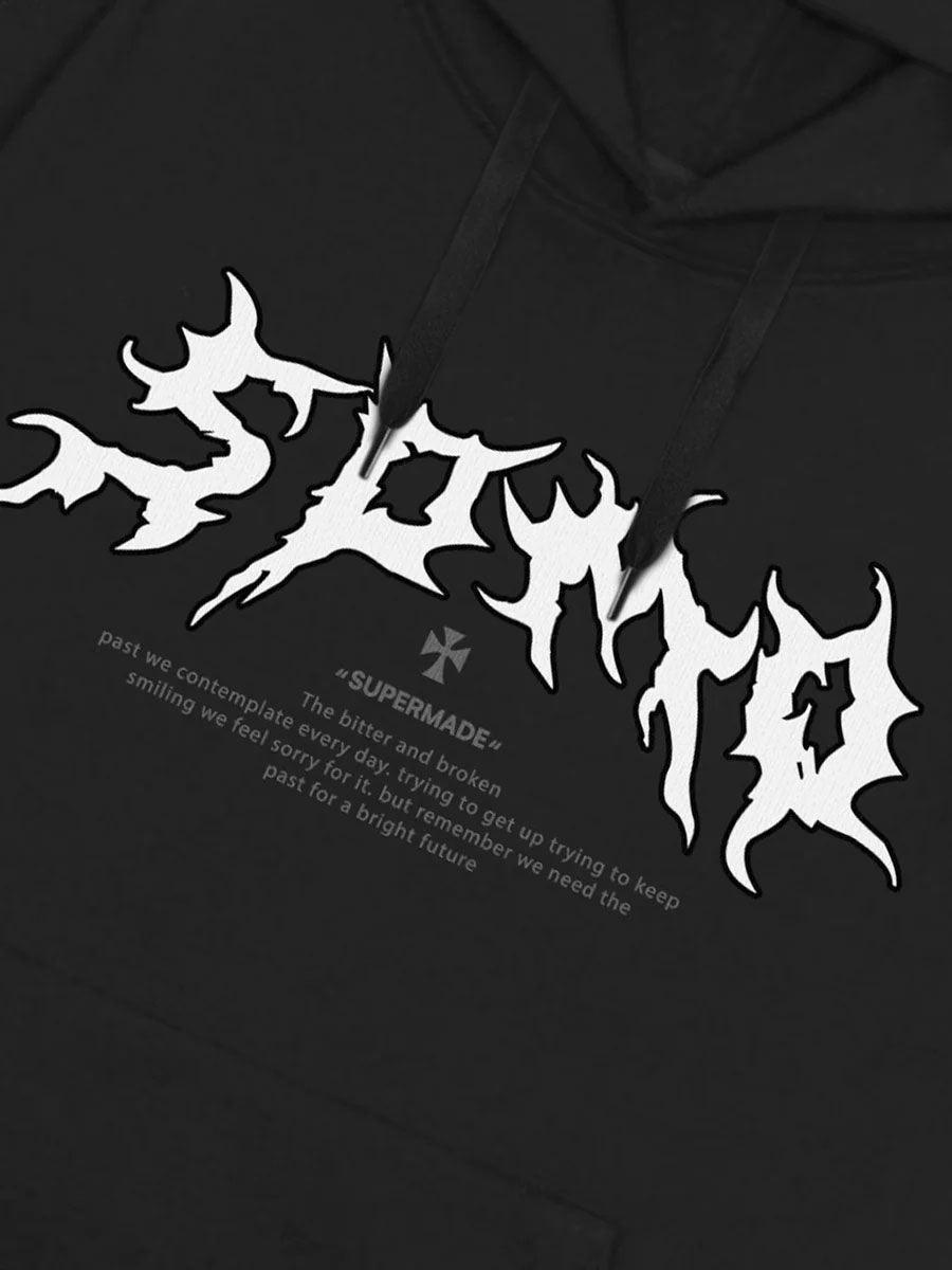 Tntwear® - Skull Print Hoodie - 1455 - tntwear1