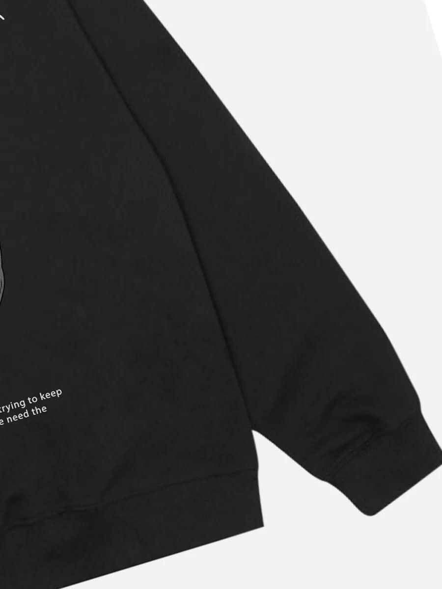 Tntwear® - Skull Print Hoodie - 1455 - tntwear1