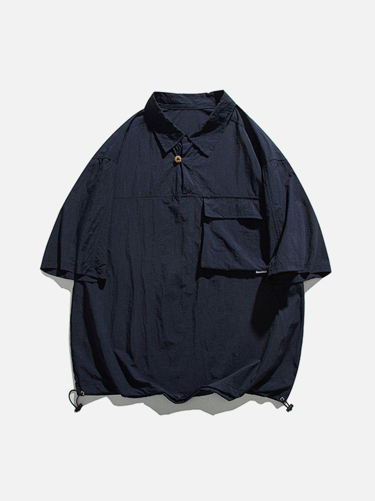Tntwear® - Solid Polyester Polo Tee - tntwear1