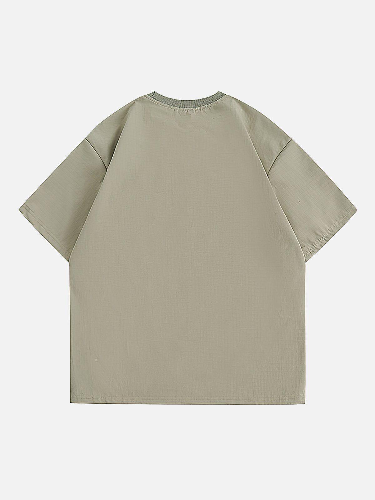 Tntwear® - Solid Vintage Pocket Tee - tntwear1