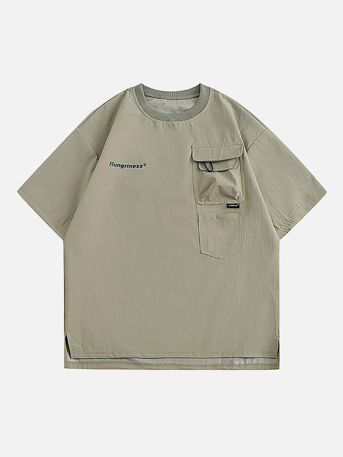 Tntwear® - Solid Vintage Pocket Tee - tntwear1