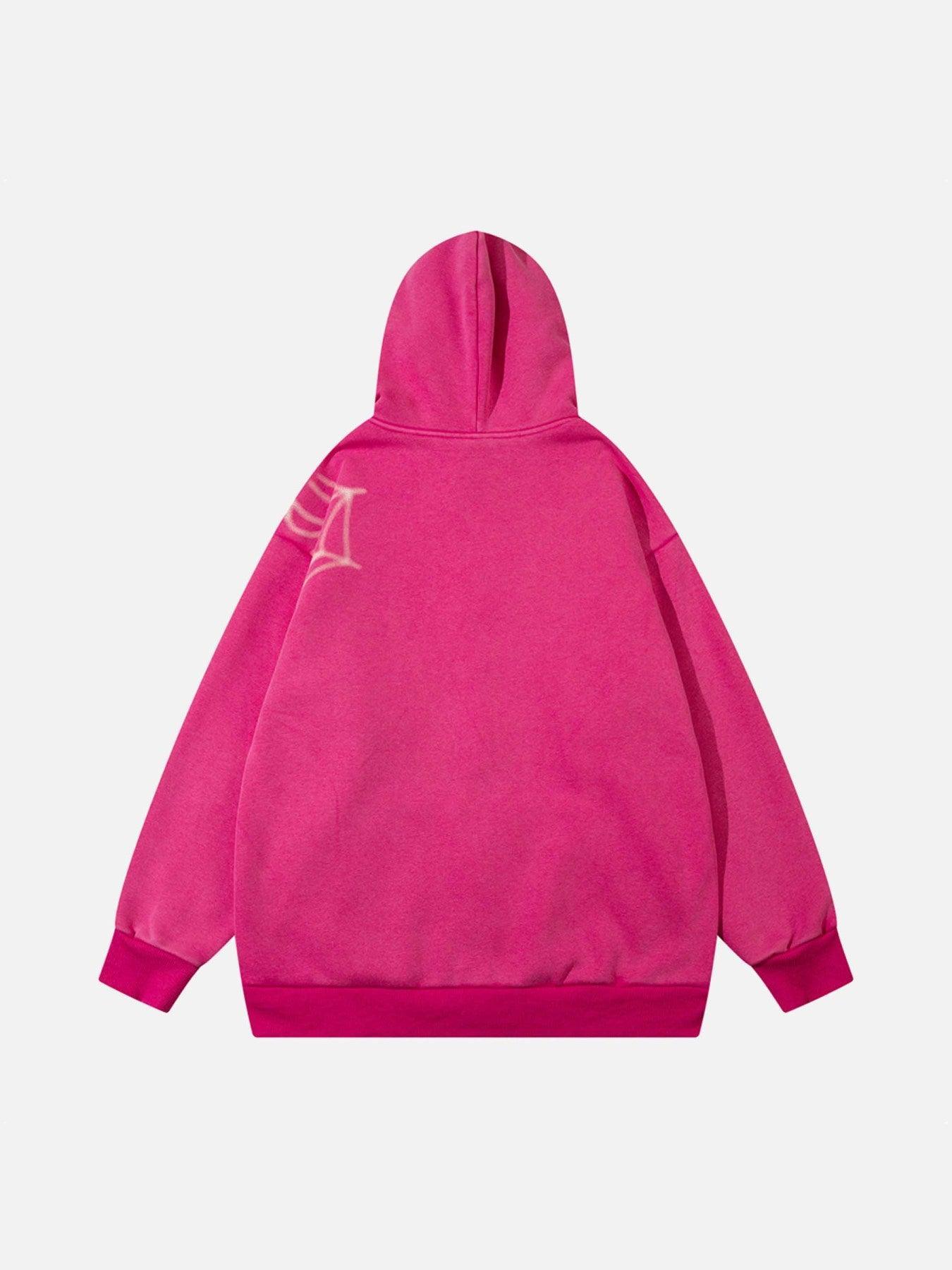 Tntwear® - Spiderweb Printed Hoodie - tntwear1