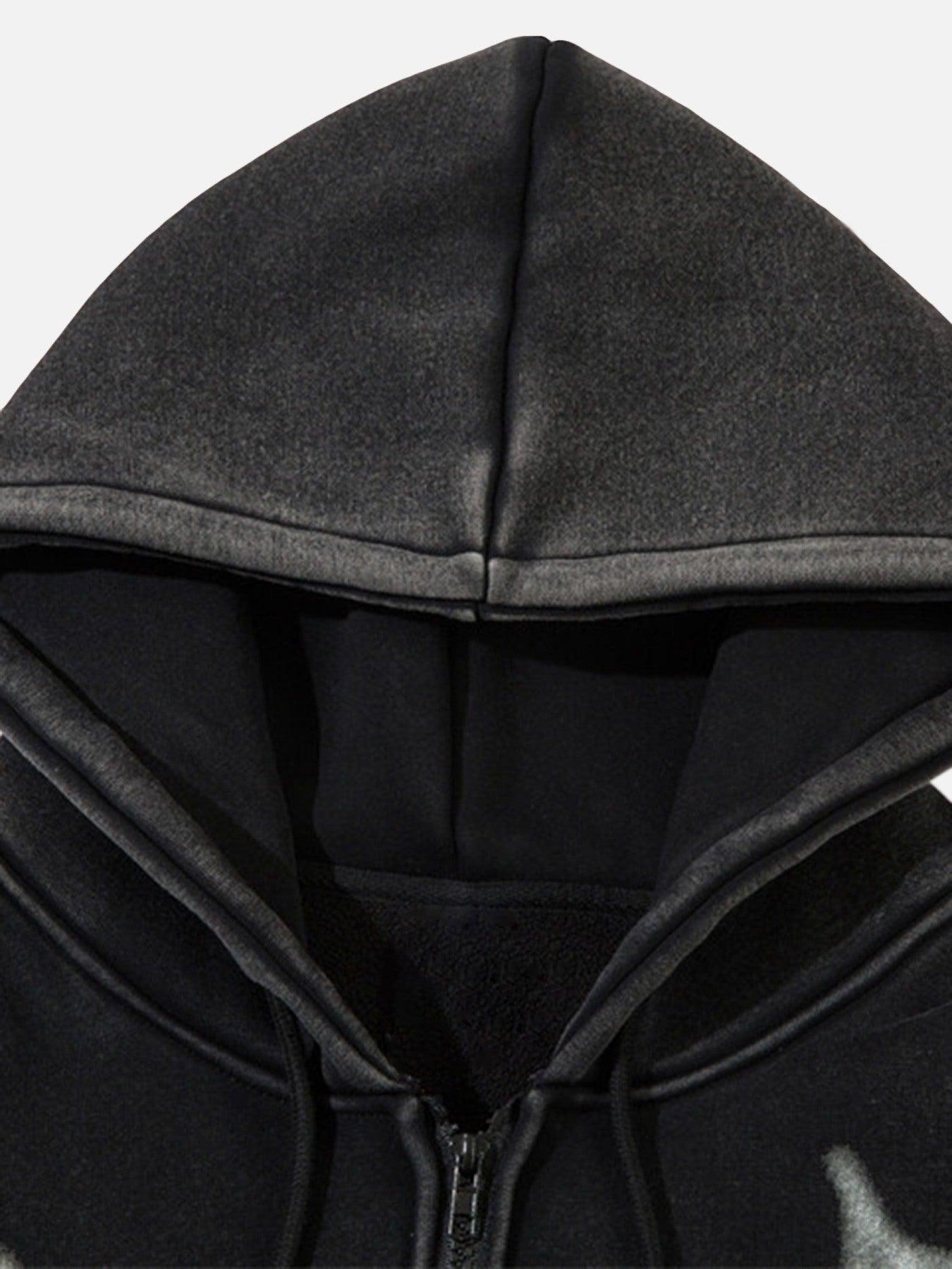 Tntwear® - Spiderweb Printed Hoodie - tntwear1