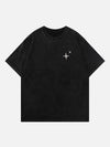 Tntwear® - Star Print Washed Tee - tntwear1