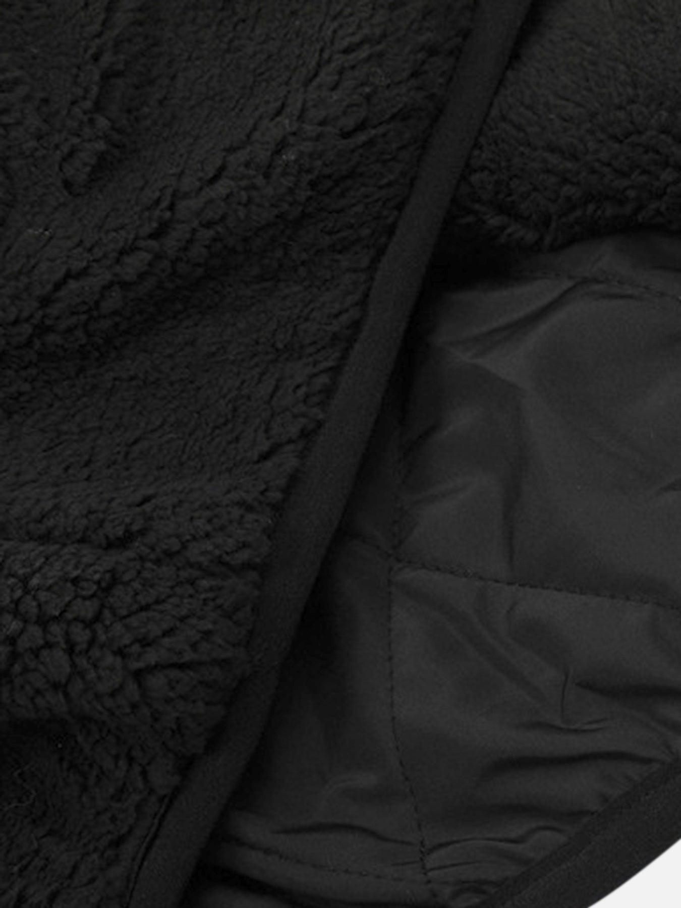 Tntwear® - Street Retro Skull Loose Lambswool Jacket - 1927 - tntwear1