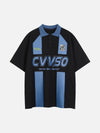 Tntwear® - Striped Number 10 Football Tee - tntwear1